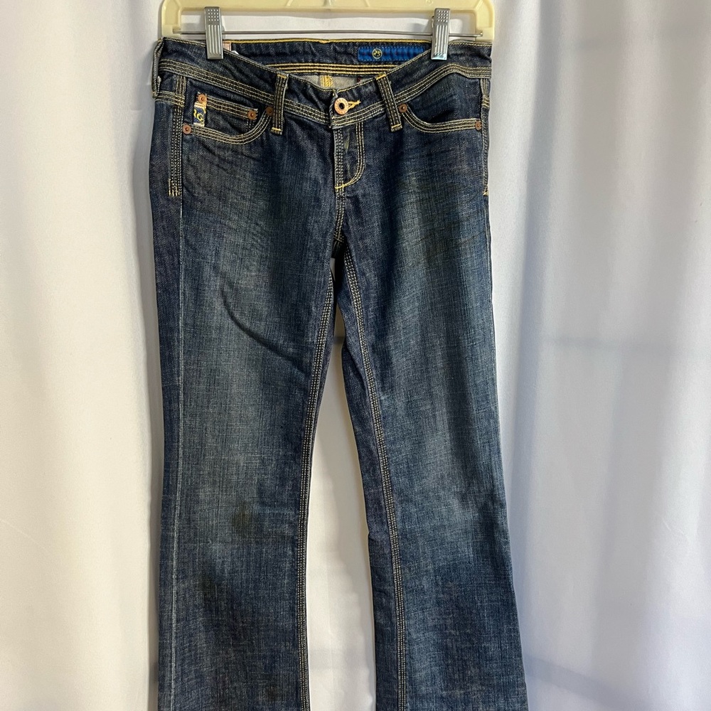 AG Adriano Goldschmied Women’s Medium Wash Boot Cut Denim Size 25R - 2